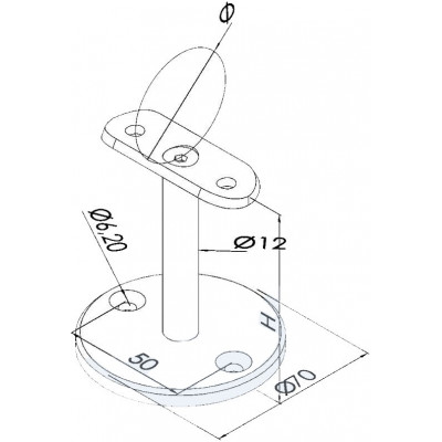 Tondino Ø 12 6000mm AISI 304 Satinato IN101-071