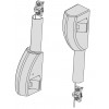 Coppia Scrocchi Laterali Fast Touch Cisa 1.07063.51.0