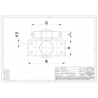 Catenaccio Targettes 20mm...