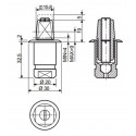 Bussola Murare AC246 Assa Abloy