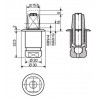 Bussola Murare AC246 Assa Abloy
