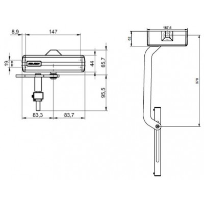 Chiudicancello 1000mm MAB 620G