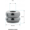 Distanziale Regolabile Ø 30mm 23÷33mm