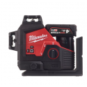 LASER VERDE 3 LINEE 360° M12 3PL-401C 38-50M MILWAUKEE