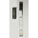 Frontale Lungo  F25mm Inox - per incontri elettrici