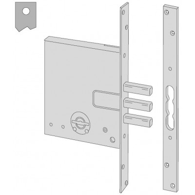 Serratura Doppia Mappa per...