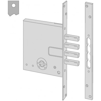 Serratura Doppia Mappa per...