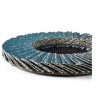 Dischi Lamellari Fibra zirconio TOP Globe