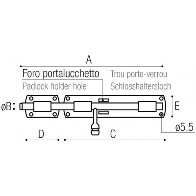 Catenaccio Porta Lucchetto...