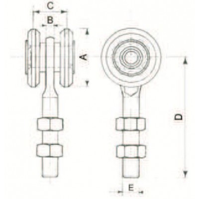 Carrello Miniluce Nylon 2...