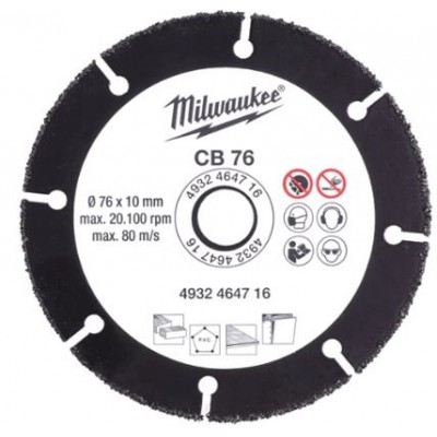 Disco Carburo  Milwaukee 76 CB