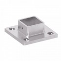 Raccordo con Attacco a Muro per Tubo Quadro 30 x 30 mm AISI 304 Satinato IN106-281