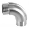 Raccordo a Curva 90° per Tubo Ø 42,4 mm AISI 304 Satinato IN106-061