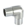 Raccordo ad Angolo Arrotondato 90° Ø 42,4 mm AISI 304 Satinato IN106-015
