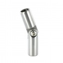 Raccordo Snodabile per Tondino Ø 12 mm AISI 304 Satinato IN106-125