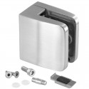 Supporto per Vetro con Attacco Diritto 52 x 52 mm AISI 304 Satinato M062-000