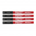 Set Pennarelli Punta Extra Fine 4PZ Nero Milwaukee