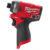 Avvitatore ad Impulsi Fuel Attacco Esagonale 1/4" Milwaukee M12 FID